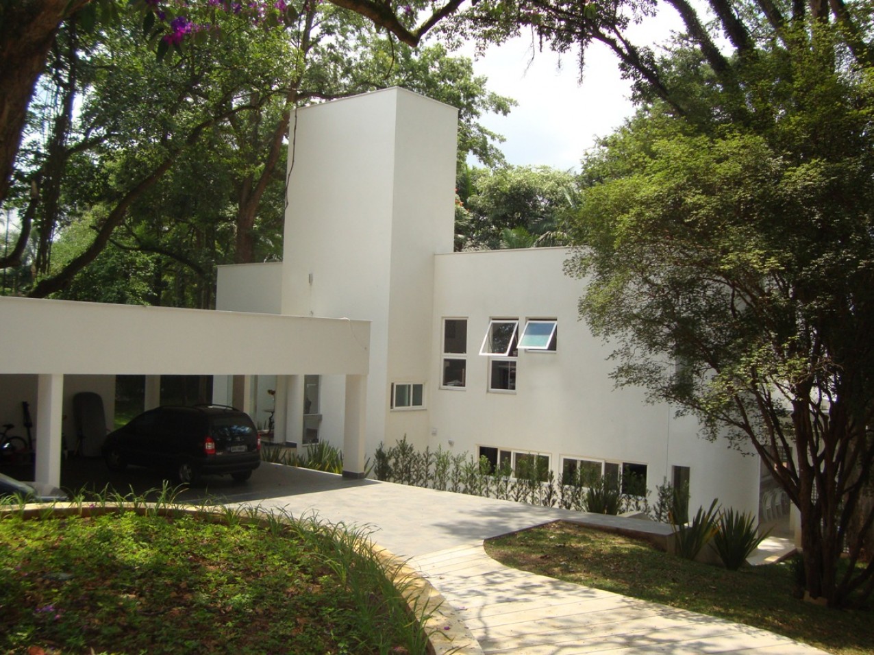 Obra residencial Chacara Flora - Frente