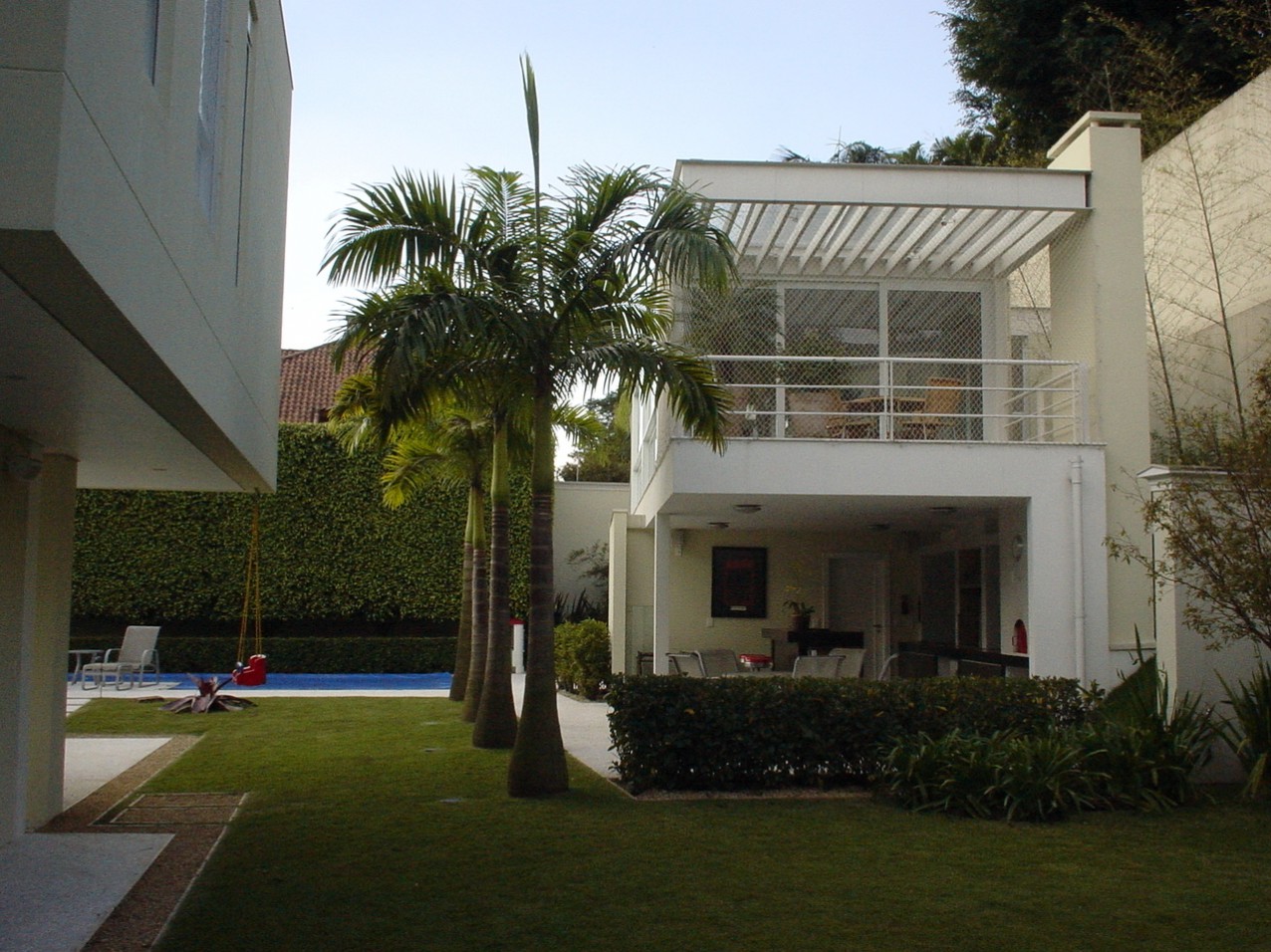 Obra residencial Jardim Guedala - Quintal